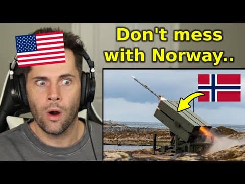 American Reacts to Norwegian Military Equipment