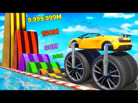 Testing Cars vs Speed Bumps in GTA 5!