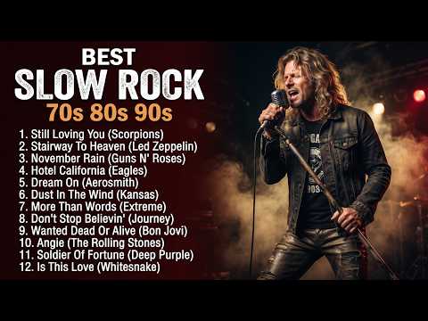 Late Night Slow Rock ❤️ 70s 80s 90s Songs to Remember