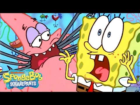 1 Hour of Patrick's Classic Season 1 Moments from SpongeBob ⭐️ | Patrick Star