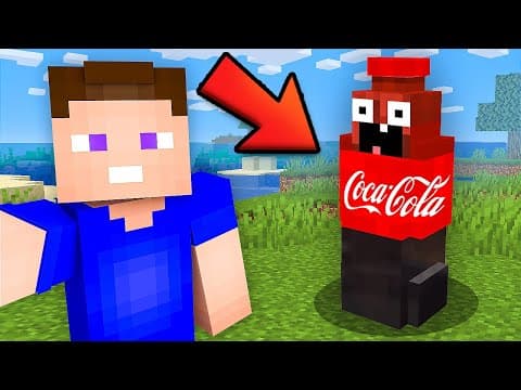 Мой Друг Превратился в КОКА КОЛУ и Вот Что Случилось в Майнкрафт! Minecraft