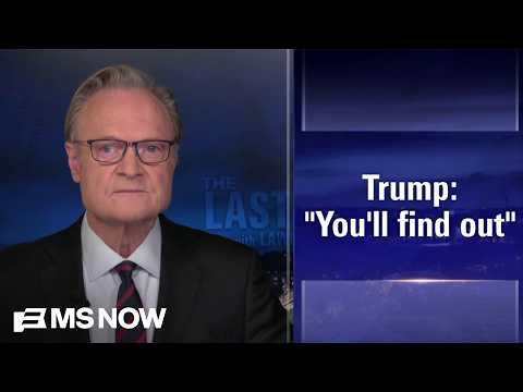 Lawrence: Donald Trump has lost control – even his choice of airplane