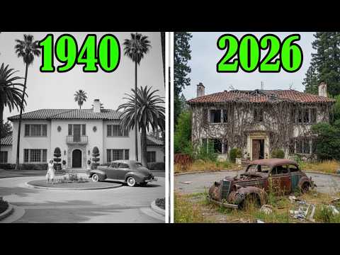 THEN and NOW Places Where Hollywood Legends Lived