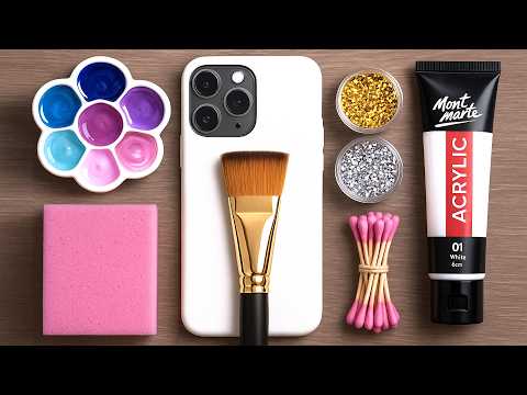 You Won’t Believe These EASY iPhone Case Painting Tricks!