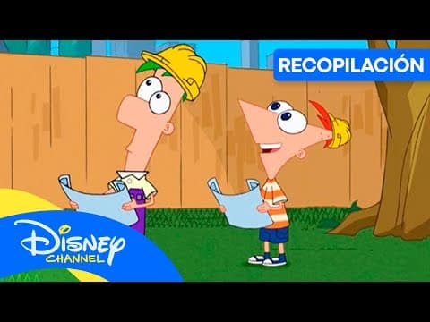 PHINEAS Y FERB: ¡Los inventos más locos de Phineas y Ferb! 🫣 | RECOPILACIÓN | @disneychannelES