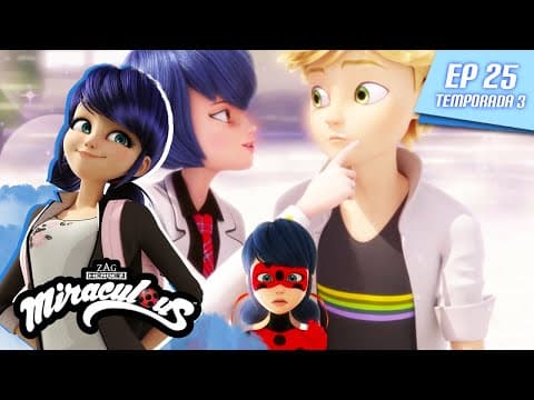 MIRACULOUS | 🐞 CAZA CORAZONES 🐾 | Episodio completo ▶️ Temporada 3 Episodio 25