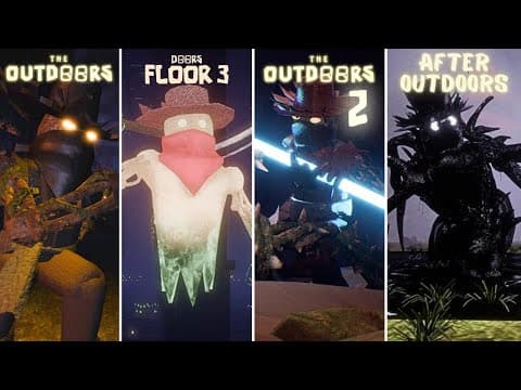 OLD vs NEW Groundskeeper Comparison (Doors Outdoors 1&2, Floor 3)