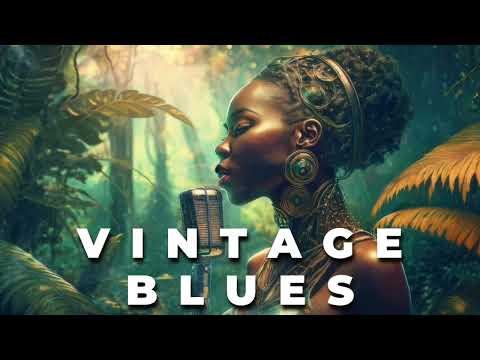 #246 Vintage Blues Music [🎙Raw Soulful Vocals ] Relaxing Night Escape l Retro Classics Style