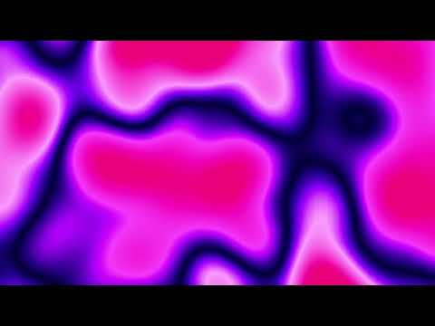 Soothing Music Meets a Dark Psychedelic Cyberpunk Neon Background — 2H in 4K