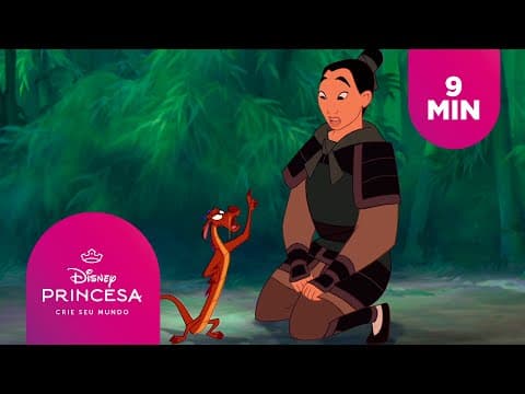 Os Melhores Momentos de Mulan e Mushu!