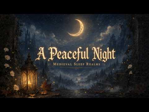 Medieval Ambient Music for Calm Sleep | Old Fire at the Edge of the Folk Forest (6 Hours)