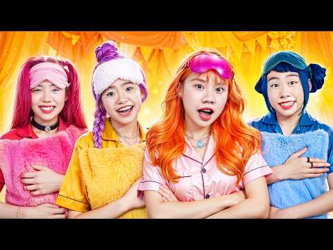 Baby Doll Wants To Join Kpop Demon Hunters Sleepover Party! Huntrix In Real Life