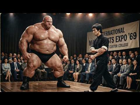 500 lb Monster Offered $80,000 To Last 10 Seconds — 200 Men Tried — Bruce Lee Finished It In 6
