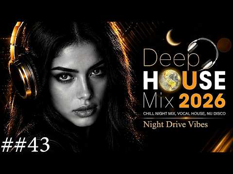 Deep House Mix 2026 | Vocal House, Nu Disco & Late Night Deep House 🌙 Night Drive Vibes ##43