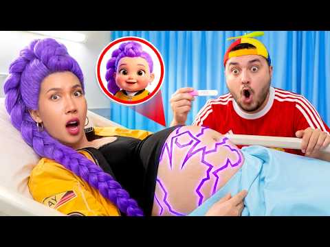 RUMI KPOP DEMON HUNTERS EST ENCEINTE DANS LA VRAIE VIE ! La Naissance de Bébé Rumi !