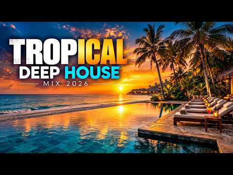 TROPICAL SUNSET 🌴 | Deep House Mix 2026 | Chill Beach & Summer Vibes