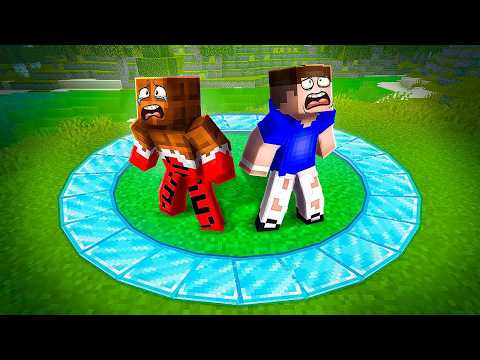 Мы Застряли Внутри АЛМАЗНОГО КРУГА на 24 часа в Майнкрафт! Minecraft