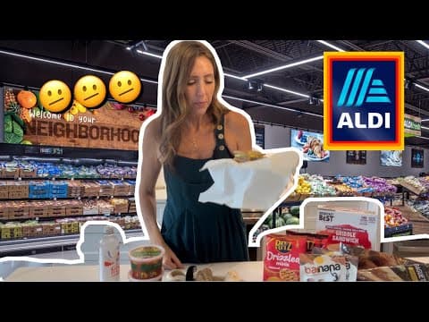 Aldi… these new finds… not great. 🫤 || ALDI Taste Test - June 2026