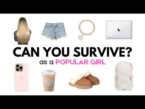 Can You Survive as a POPULAR GIRL? | Interactive Aesthetic Game