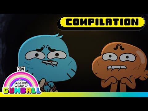 Gumball’s Funniest Moments Compilation! 😂 | Mega Marathon | Cartoon Network