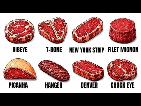 All Steak Cuts Explained in 13 Minutes