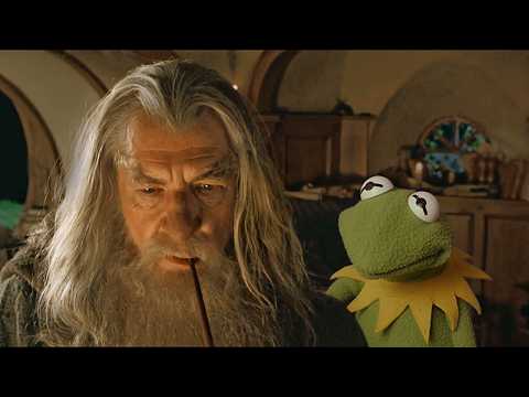 The Fellowship of the Ring but Kermit is Bilbo
