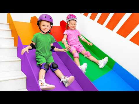 Exciting Adventures | Giant Slide, Gumball Machine, and Funny Hospital Stories for Kids