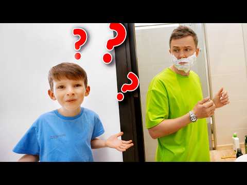 الأطفال يتظاهرون بأنهم كبار!