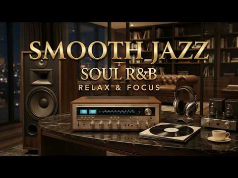Smooth Jazz & Soul R&B 24/7 – Midnight Jazz Lounge | Relaxing Instrumental Vibes