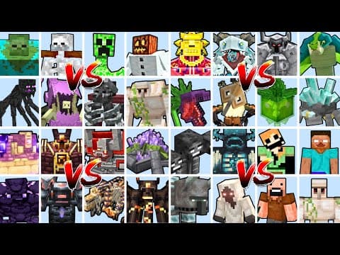 WHAT MOB FROM EVERY MOD IS THE MOST POWERFUL? CHAMPION TOURNAMENT | Minecraft Mob Battle