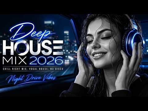 Deep House 2026 🚘 Night Drive Mix, Vocal House & Deep House Vibes