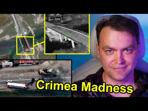 Update from Ukraine | Awesome! Crimea Brutal Situation: Bridges are Cut! Trucks Hit!