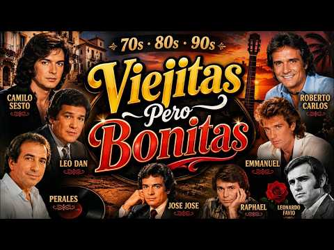 Camilo Sesto, Leo Dan, Perales, Roberto Carlos, Emmanuel, Raphael, Leonardo Favio, Jose Jose, y