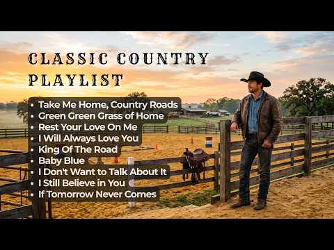 Take Me Home, Country Roads - VIRALL ‼️ Country Song Trip Playlist - 60s, 70s, 80s, 90s Era