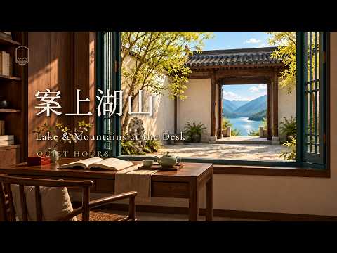 MANLUO曼洛阁｜案上湖山 Lake and Mountains at the Desk｜新中式日间音乐｜阅读・饮茶・放松 3小时