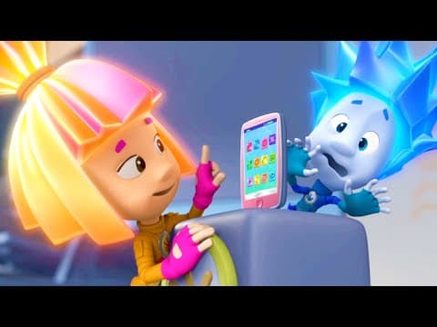 Mit Papas Handy spielen | Die Fixies | Animation für Kinder