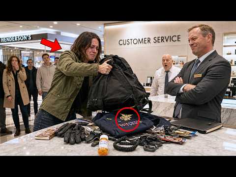 They Emptied Her Bag in Front of Everyone — Then Froze at the Sight of the Folded Uniform