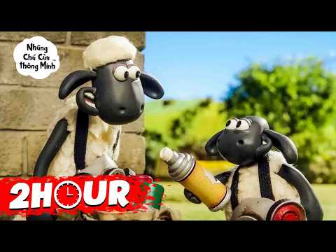 CUỘC PHIÊU LƯU ĐẦY MÀU SẮC CỦA NHỮNG CHÚ CỪU 🐑🎨✨ | SHAUN THE SHEEP TẤT CẢ CÁC MÙA 3