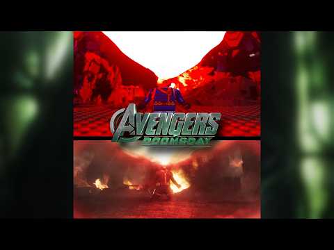 Side by Side Comparison Avengers Doomsday Trailer 3 in Lego | The X-Men Will Return