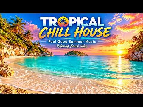 Tropical Chill House 2026 - Feel Good Summer Music & Relaxing Sunset Beach Vibes