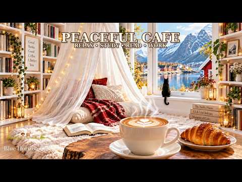 Morning Coffee Music ☕ Nordic Book Café | Study & Reading