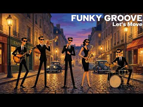 🌇 Funky Sunset Groove | Smooth Jazz Funk | Focus Music for Study, Work & Focus | Chill Beats