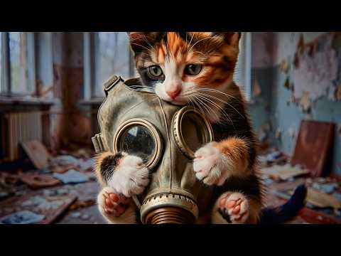 The Kitten Visited The City Where Time Stopped Forever ⏰💔 | Chernobyl's Lost Childhoods