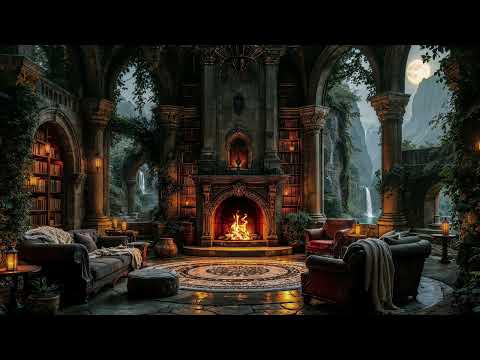 Cozy Corner in the Enchanted Castle 🕯️🏰 Magical Ambience for Calm & Rest
