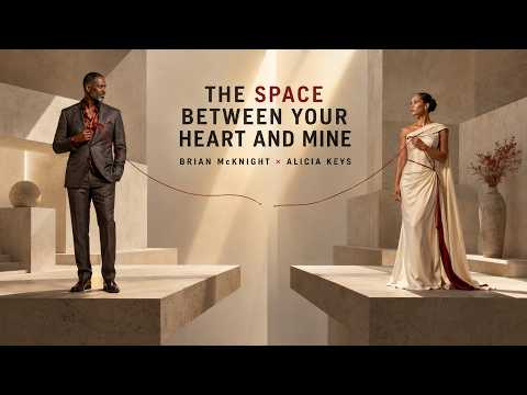 Brian McKnight x Alicia Keys – THE SPACE BETWEEN YOUR HEART AND MINE || Emotional R&amp;B Soul Duet