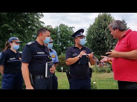 Poliția 112 Golești în acțiune ! Activistul buzoian și Geană reclamanți !
