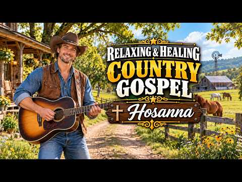 Hosanna | Peaceful Worship Music &amp; Relaxing Country Gospel 2026
