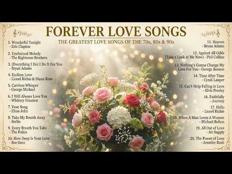80s 90s Love Songs ❤️ Best Romantic Classics & Greatest Hits | Timeless Oldies Music Playlist