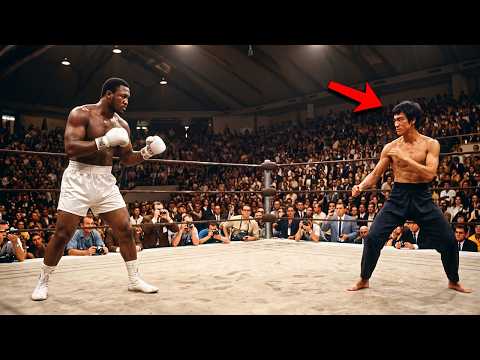 Bruce Lee Was Challenged By Joe Frazier and Said “Try Me” — 3 Seconds Later Made History