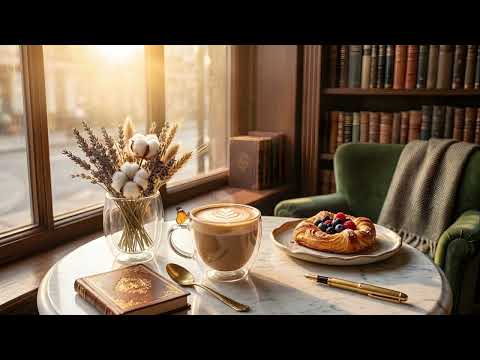 Relaxing Jazz & Bossa Nova for Morning Coffee 🍂 Cozy Cafe Music for Work, Study & Autumn Vibes